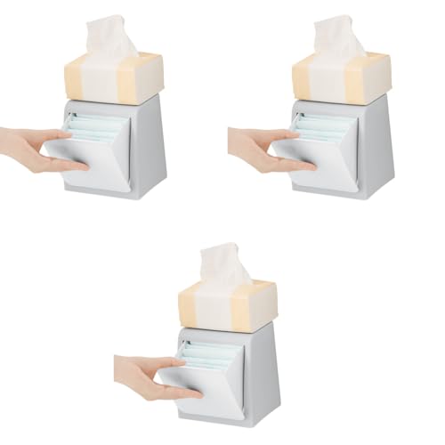 HASTHIP® Sanitary Pads Storage Box for Toilet Wall Pull-Out Utility for 25-90PCS Cotton Swabs Small Gadgets 11.5cmx11.5cmx19.5cm Pink HASTHIP® Sanitary Pads Storage Box for Toilet Wall Pull-Out Utility for 25-90PCS Cotton Swabs Small Gadgets 11.5cmx11.5cmx19.5cm Pink